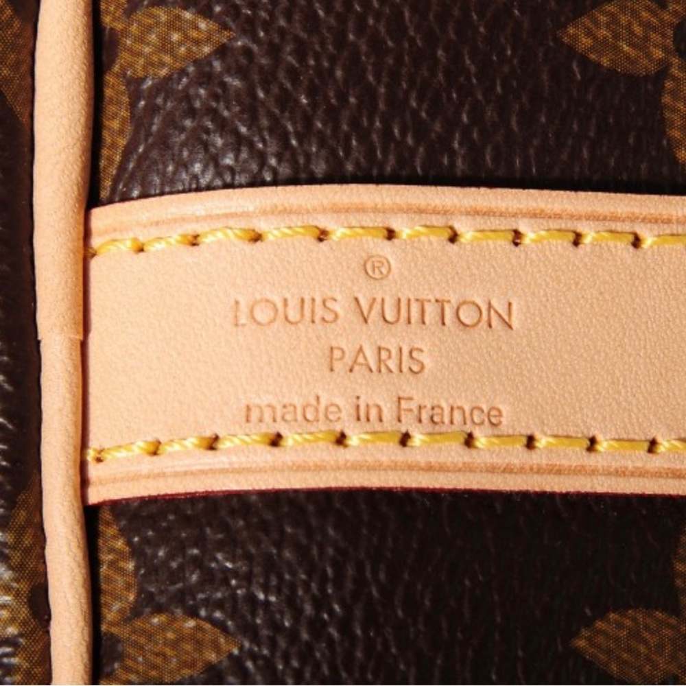 Authentic Louis Vuitton speedy 35 bandouliere monogram with strap LIKE NEW - Picture 5 of 13